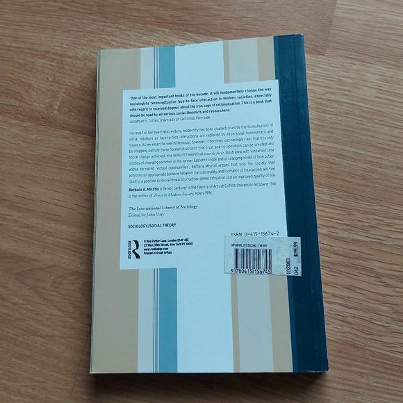 Informality: Social Theory and Contemporary Practice - Picture 2 of 4